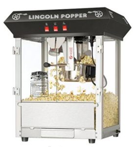Great Northern Black Bar Popcorn Machine