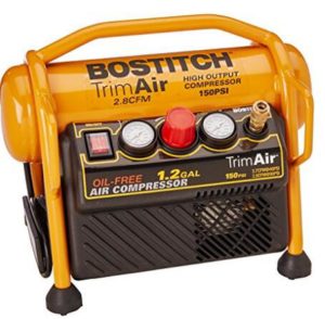 BOSTITCH CAP1512-OF 1.2 Gallon Oil-Free High-Output Trim Compressor