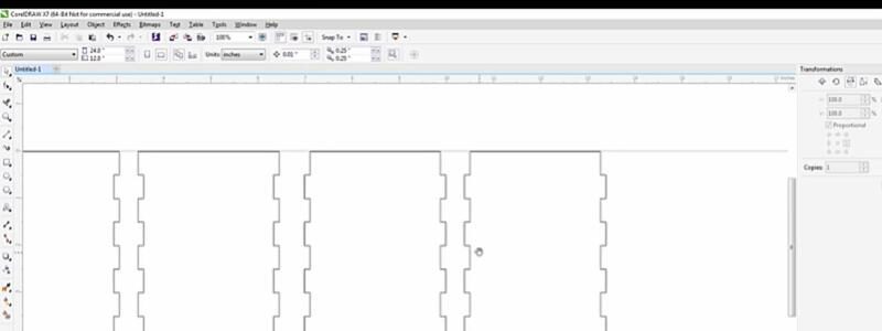 How to use CorelDraw for Laser Cutting